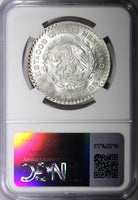 MEXICO Jose Morelos Silver 1965 Mo 1 Peso NGC MS65 KM# 459 (009)