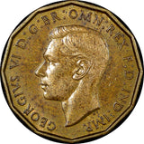 Great Britain George VI 1938 3 Pence Better Date KM# 849 (21 421)