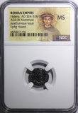 Roman HELENA AD 324-328/30 AE4 BI Nummus NGC MS /GODDESS PAX (196)