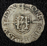 FRANCE  Besançon Charles V Silver 1550 1/2 Carolus 0,55g. 14mm B-1295 (559)