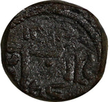 SICILY Italian states William II (1166-1189) AE 1 Follaro Lion Biaggi-1232 (65)