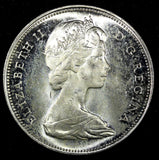 CANADA Elizabeth II Silver 1965 $1.00 Dollar  UNC KM# 64.1 (22 787)