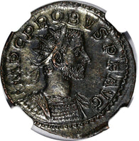 ROMAN Probus,AD 276-282 BI Aurellanianus Silvered / Felicitas  NGC Ch AU (006)