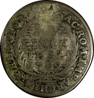 Germany SAXONY-ALBERTINE Friedrich August I 1702 EPH 1/12 Thaler KM# 683(13 121)