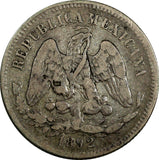 MEXICO Silver 1892 Cn M 25 Centavos Culiacan Mint -16,000 SCARCE KM#406.2 ( 106)