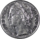 Italy Stainless Steel 1975 R 100 Lire large type 27,8 mm KM# 96.1 (21 465)