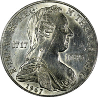 Austria Maria Theresia Silver 1967 25 Schilling UNC  KM# 2901 (19 030)