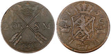 Sweden Frederick I 1750 2 Ore, S.M.Low Mintage-353,100 KM# 437(21 376)