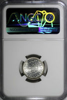 EGYPT Farouk Silver AH1356//1937 2 Piastres NGC MS63 Mintage-500,000 KM# 365(27)