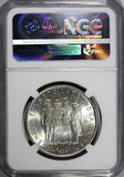 SWEDEN Silver 1959 TS 5 Kronor NGC MS63 Constitution Sesquicentennial KM# 830