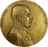 AUSTRIA 1907 Medal by H.Schaefer Archduke Ferdinand Karl (1819-1897) 60mm H-3088