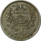 Portugal Copper-Nickel 1929 50 Centavos KM# 577