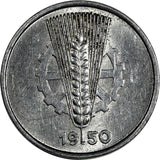 Germany - Democratic Republic (DDR) Aluminum 1950 A 5 Pfennig KM# 2 (19 826)