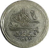 Turkey Mahmud II (1808-1839) Silver AH1223//6 (1813) Kurush aUNC KM# 560 (18303)