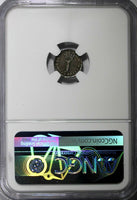 Great Britain George II Silver 1737 1 Penny NGC MS62 TOP GRADED KM# 567 (052)