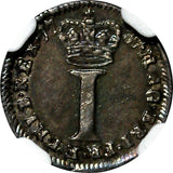 Great Britain George II Silver 1737 1 Penny NGC MS62 TOP GRADED KM# 567 (052)