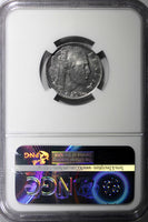 Italy 1942 R XX 20 Centesimi NGC UNC DETAILS MAGNETIC REEDED EDGE KM# 75b (131)