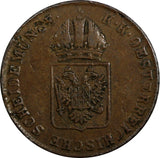 Austria Francis I Copper 1816 A 1 Kreuzer Vienna Mint 26.6 mm KM# 2113 (20 502)