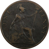 Great Britain Victoria Bronze 1897 1 Penny  KM# 790 (20 597)