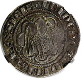 ITALY Kingdom of Sicily Frederic IV (1355-1377) 1 Pierreale NGC AU50 MIR#194(5)