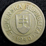 Slovakia Copper-Nickel 1940 1 Koruna 1st Year Type KM# 6 (22 981)