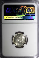 Great Britain George VI Silver 1943 6 Pence NGC AU58 KM# 852 (040)