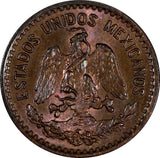 Mexico ESTADOS UNIDOS MEXICANOS Bronze 1929 Mo 1 Centavo Choice UNC RED KM415(1)