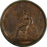 Great Britain George III Copper 1806 1 Penny Soho Mint 34 mm XF KM# 663