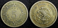 Mexico ESTADOS UNIDOS MEXICANOS Copper-Nickel 1937 5 Centavos KM# 423 (23 694)