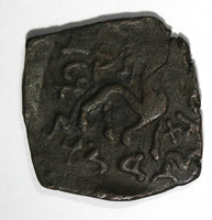 Indo-Skythian Kingdom, Kharahostes Satrap-son of Arta,CIRCA 15 AD Square Bronze