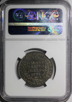 JEVER  RUSSIA 1798 1/2 TALER TOP GRADED BY NGC AU58 KM109 SCARCE LOW MINT (009)