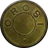 COSTA RICA TOKEN ROBERTO ESQUIVEL CARAZO - OROSI, aUNC Condition 25,5mm