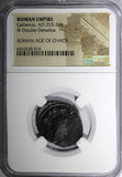 ROMAN.Gallienus AD 253-268  BI Double-Denarius / Rev. Providentia  NGC (014)