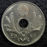 FINLAND Iron 1945 10 Pennia WWII Issue BETTER DATE UNC KM#34.1 (23 016)