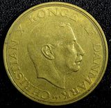 Denmark Christian X Aluminum-Bronze 1942 NS 1 Krone WWI Issue KM# 835 (23 592)
