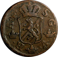SWEDEN Adolf Frederick (1751-1771) Copper 1766 S.M.2 Ore 33.7 mm KM# 461 (14368)