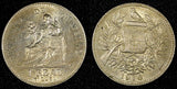 GUATEMALA 1910 H 1 Real Heaton Birmingham Mint Nice Toned KM# 177  (22 763)