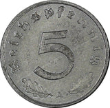 Germany - Third Reich Zinc 1941 A 5 Reichspfennig WW2 Issue KM# 100 (21 585)