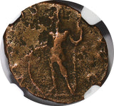 ROMANO-GALLIC EMPIRE Tetricus I 271-274 AD Billon Double Denarius/Rev.Virtus NGC