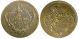 Italian States GORIZIA Joseph II Copper 1788 K 1 Soldo Kremnica Mint KM# 27 (00)