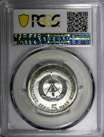 Germany - Democratic Republic 1987 A 5 Mark Brandenburg Gate PCGS MS67 KM# 29(8)