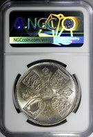 Great Britain 1953 Crown Coronation of Queen Elizabeth II NGC MS65 KM# 894 (040)