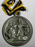 GERMANY Silvered Bronze Munchen Bayern Medal Deschler  37mm+Loop (18 360)