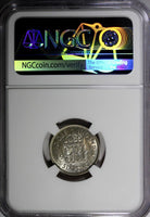 Great Britain George VI Silver 1942 6 Pence NGC AU58 KM# 852 (034)