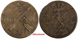 SWEDEN Adolf Frederick Copper 1767 2 Ore, S.M. Low Mintage-467,000 KM#461 (298)