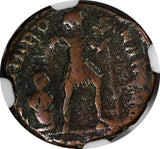 WESTERN ROMAN VALENTINIAN I AD 364-375 AE3 Nummus /Rev.Christian Chi-Rho NGC (9)