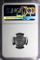 Norway Zinc 1943 25 Ore WWII Issue NGC MS62 ONLY 1 GRADED HIGHER KM# 395 (019)