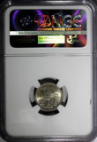 Norway Olav V Copper-Nickel 1959 25 Ore NGC MS64 BETTER DATE KM# 407 (010)