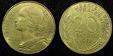 FRANCE Aluminum-Bronze 1985 20 Centimes KM# 930 (22 727)