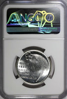 Turkey Silver 1973 50 Lira NGC MS65 Republic 50th Anniversary KM# 902 (034)